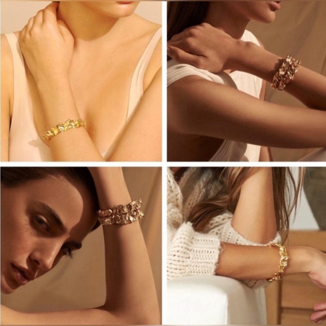 New Amber Sceats Emery Gold Bracelet